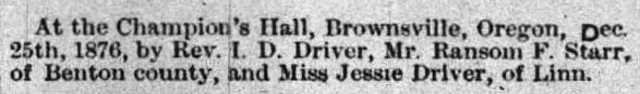 Clipping from Corvallis Gazette-Times